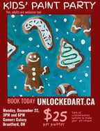 Kids’ Cookies, Dec 22, 3PM & 6PM at Gamerz Galaxy