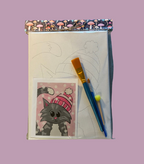 Take Home Kit: Snow Kitten, Pink Hat