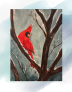 Take-Home-Kit: Winter Cardinal